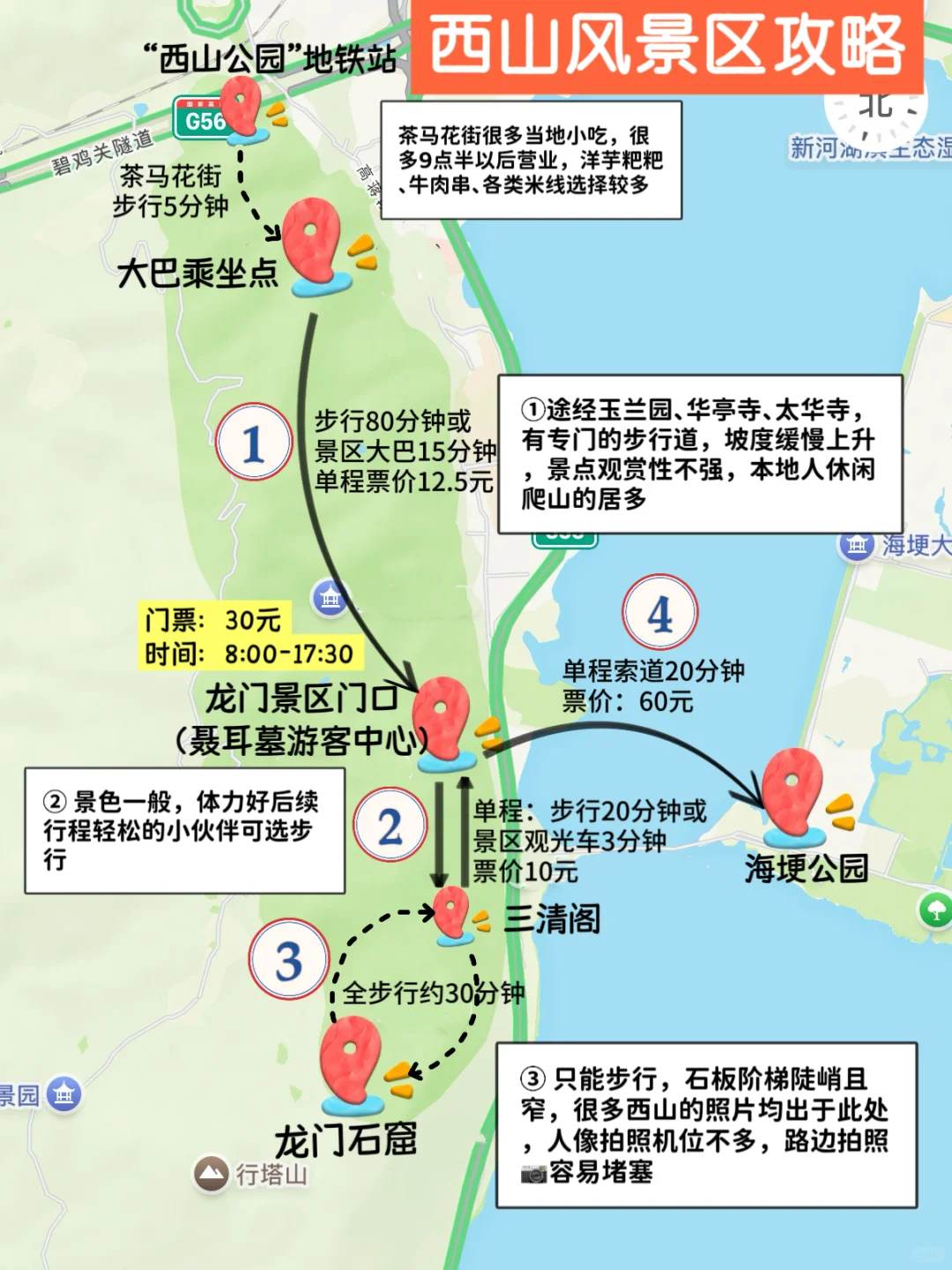 土著熬夜爆肝45天！手绘全景点交通神攻略