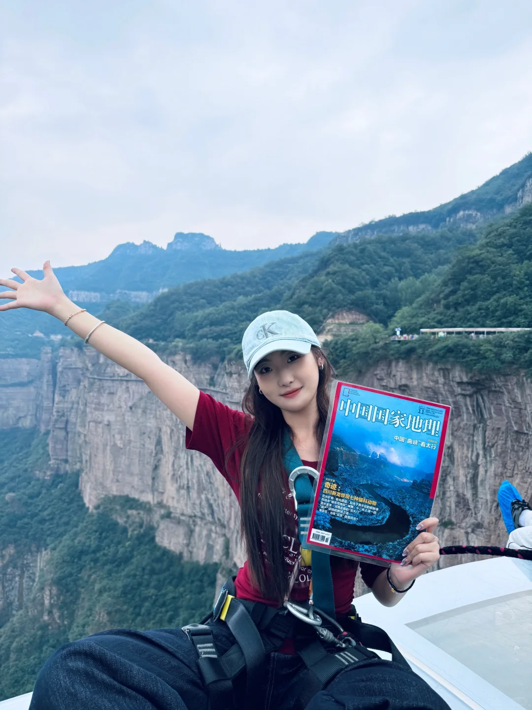 太行山里的蓝眼泪💧