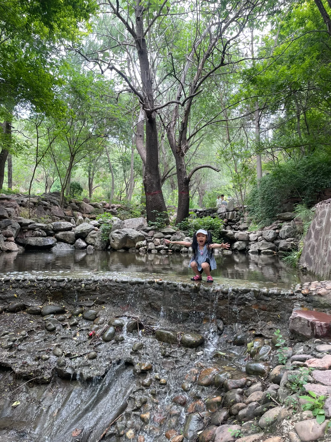 石家庄遛娃丨今天我们走水路💦小森林的河道