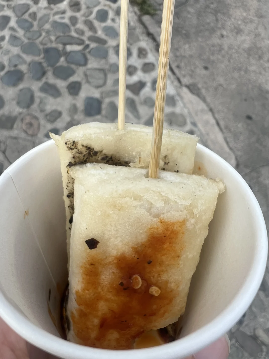 宏村中街老奶奶毛豆腐 年糕