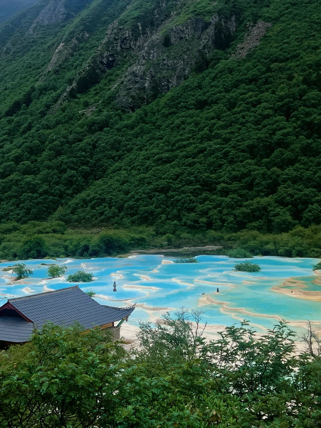 学习语文书第一课——五彩池