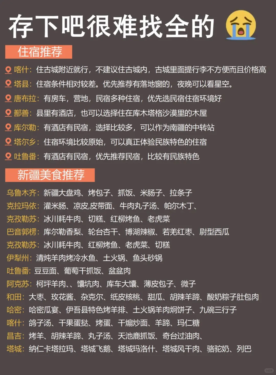 新疆已回，我的建议是……