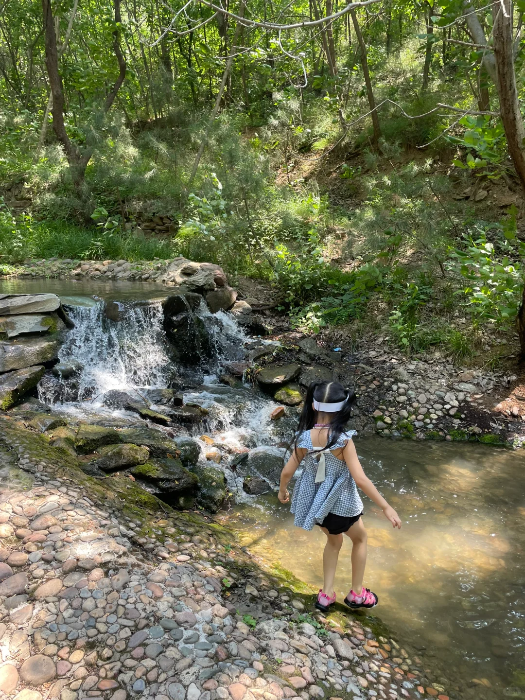 石家庄遛娃丨今天我们走水路💦小森林的河道