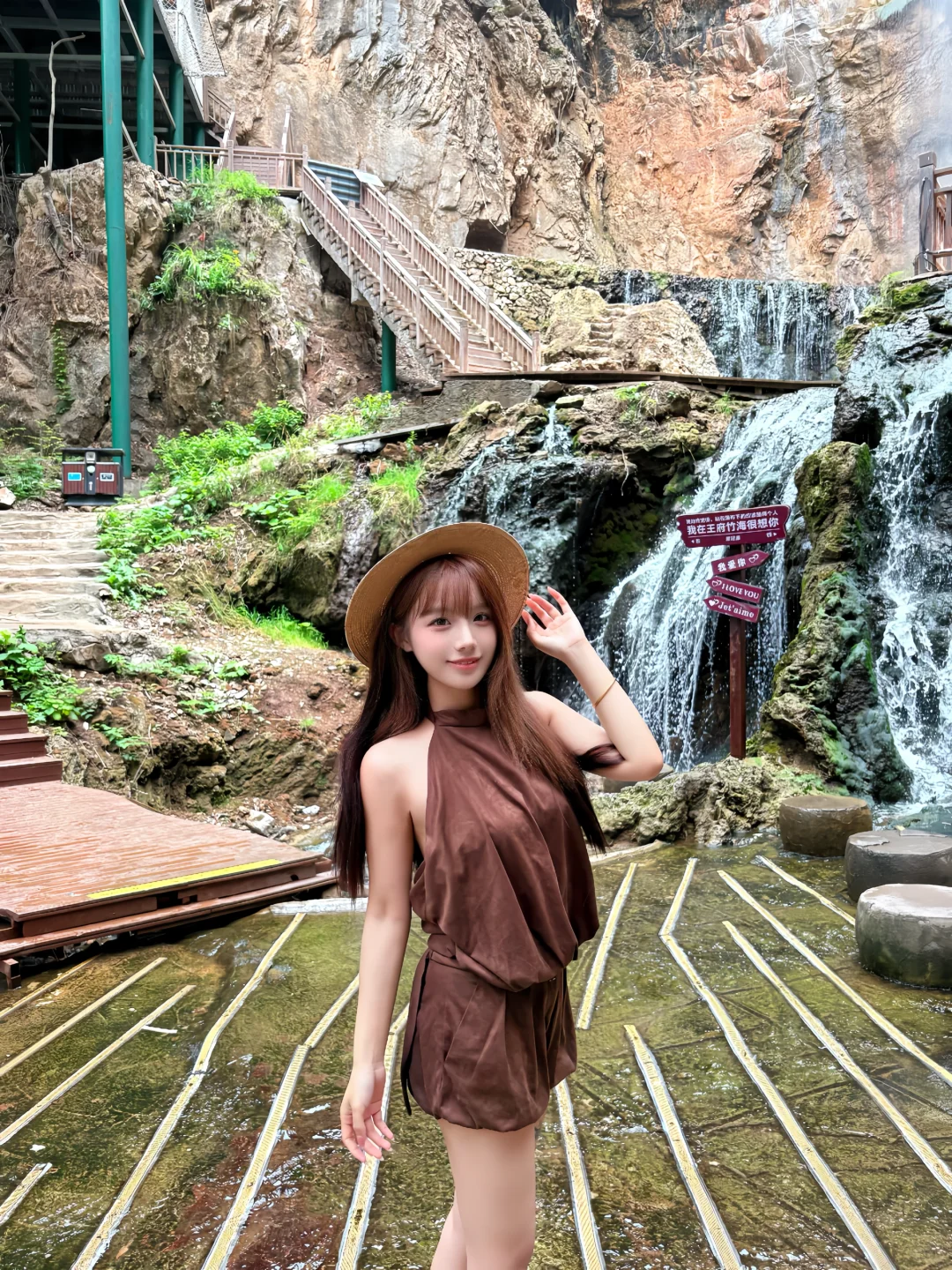 “心洞”一夏🏞️在21度的气温打卡爱心洞💗