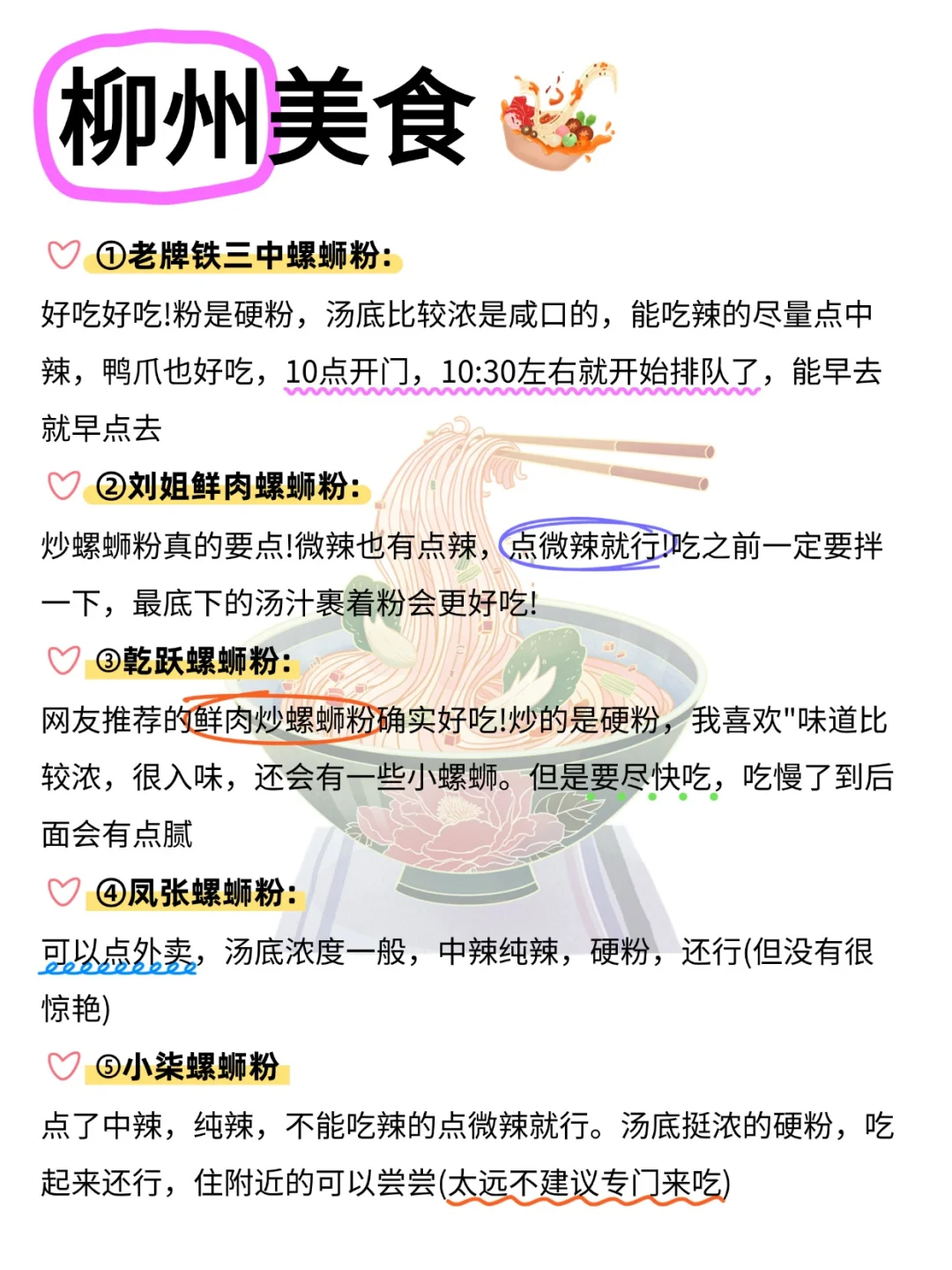 去柳州前,听点不一样的大实话.…