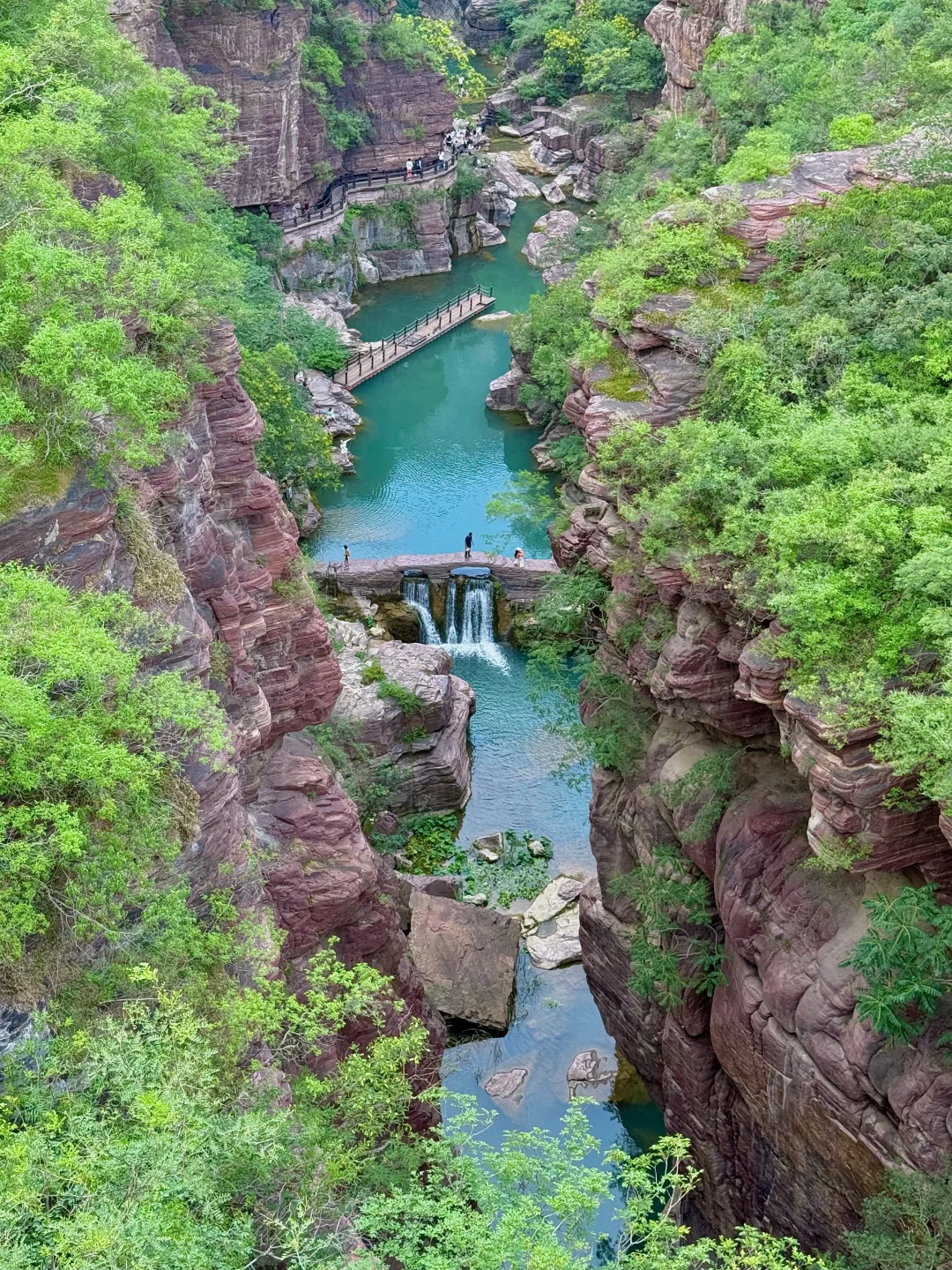 没人告诉我云台山这么美啊!20°的夏天好舒服