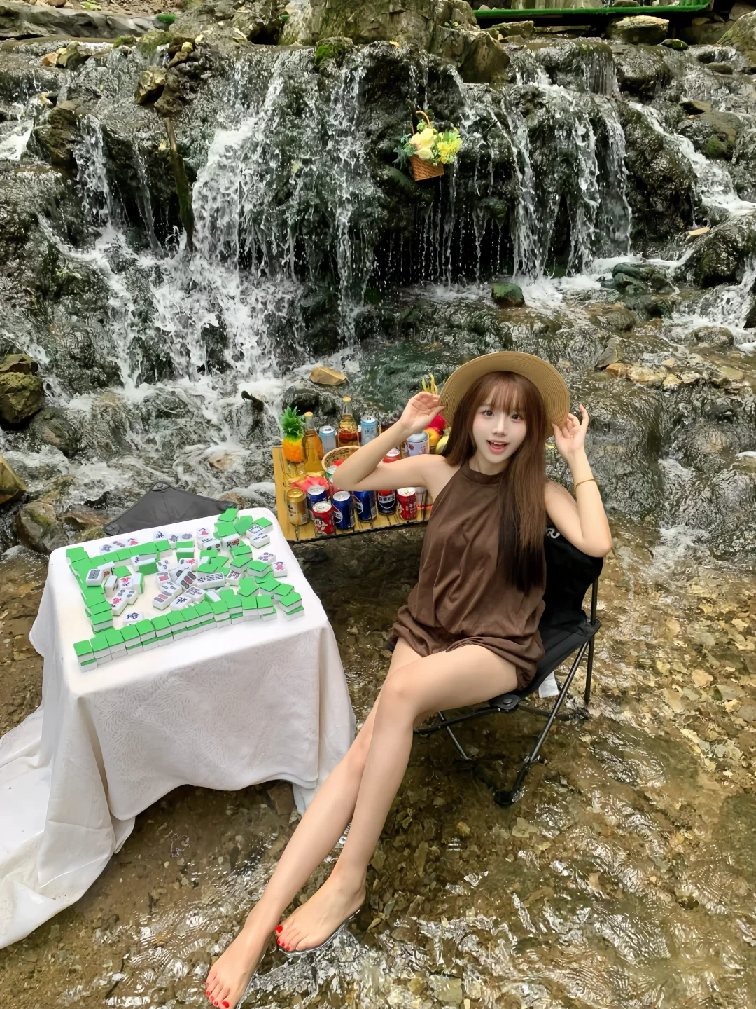 “心洞”一夏🏞️在21度的气温打卡爱心洞💗