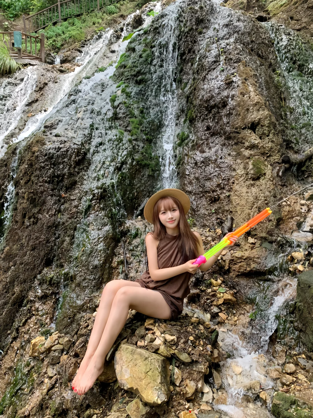 “心洞”一夏🏞️在21度的气温打卡爱心洞💗