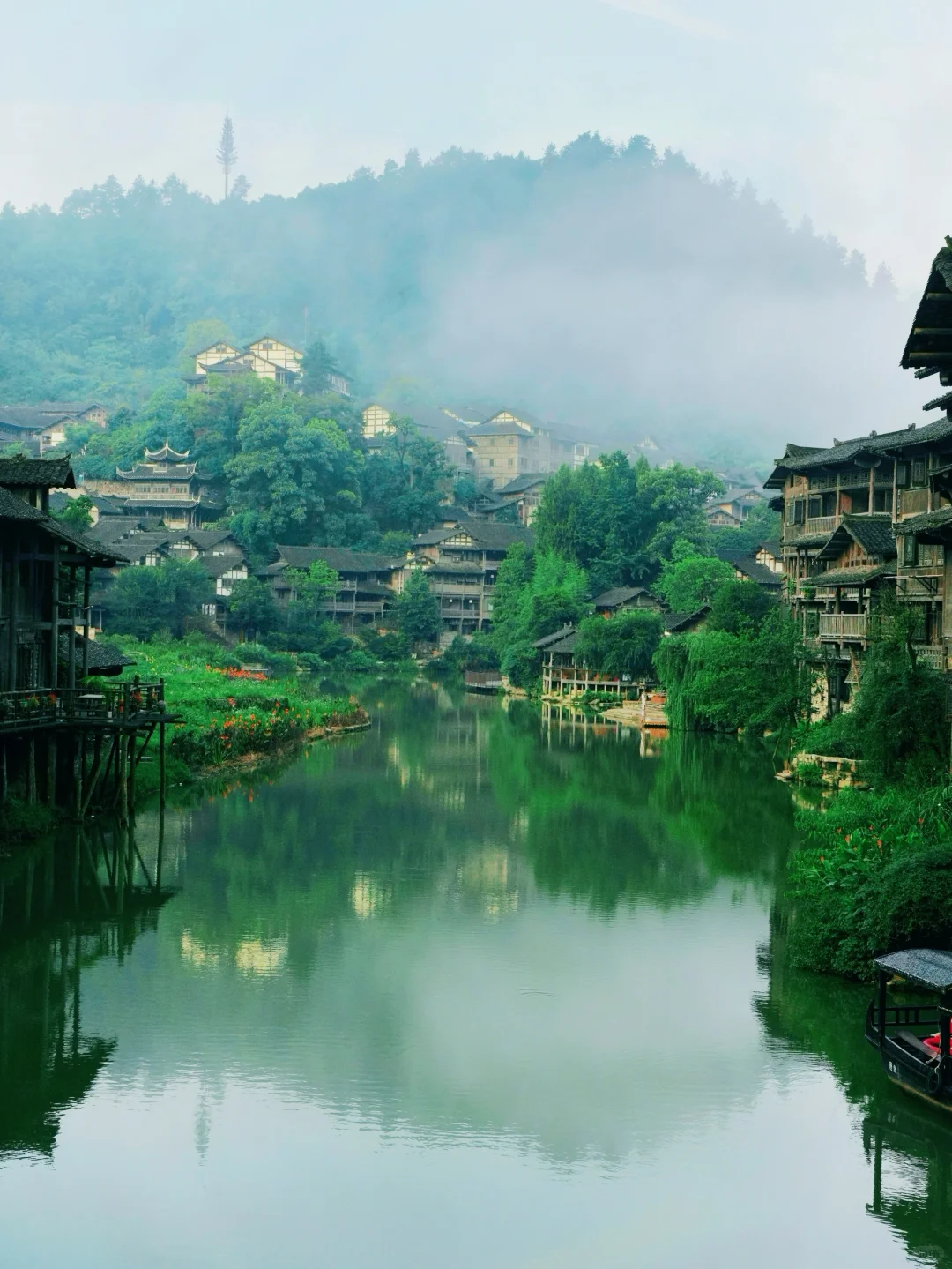 高铁直达❗️周末就来这个千与千寻古村