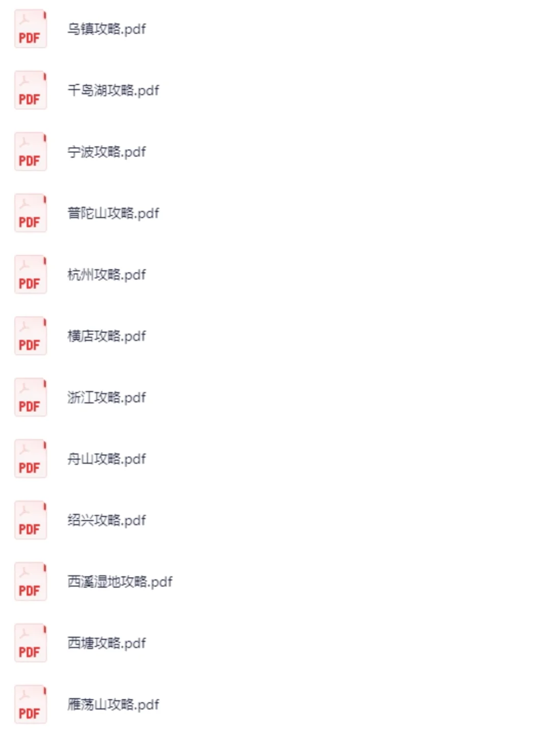 旅游攻略国内旅行景点推荐必带清单电子版