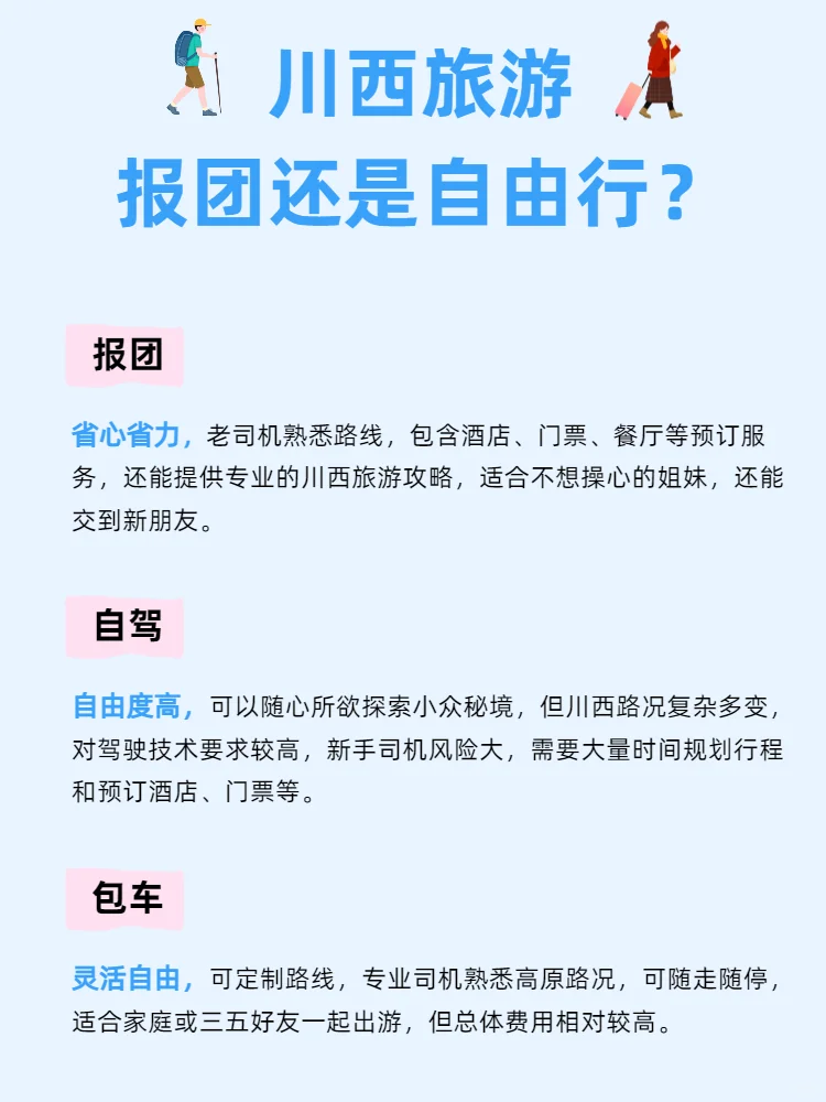 川西旅游攻略5日❗️稻城+四姑娘山一次搞定