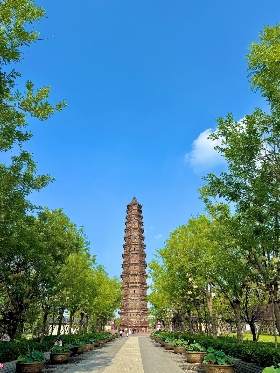 暑假一定要打卡的景区📍开封铁塔景区攻略