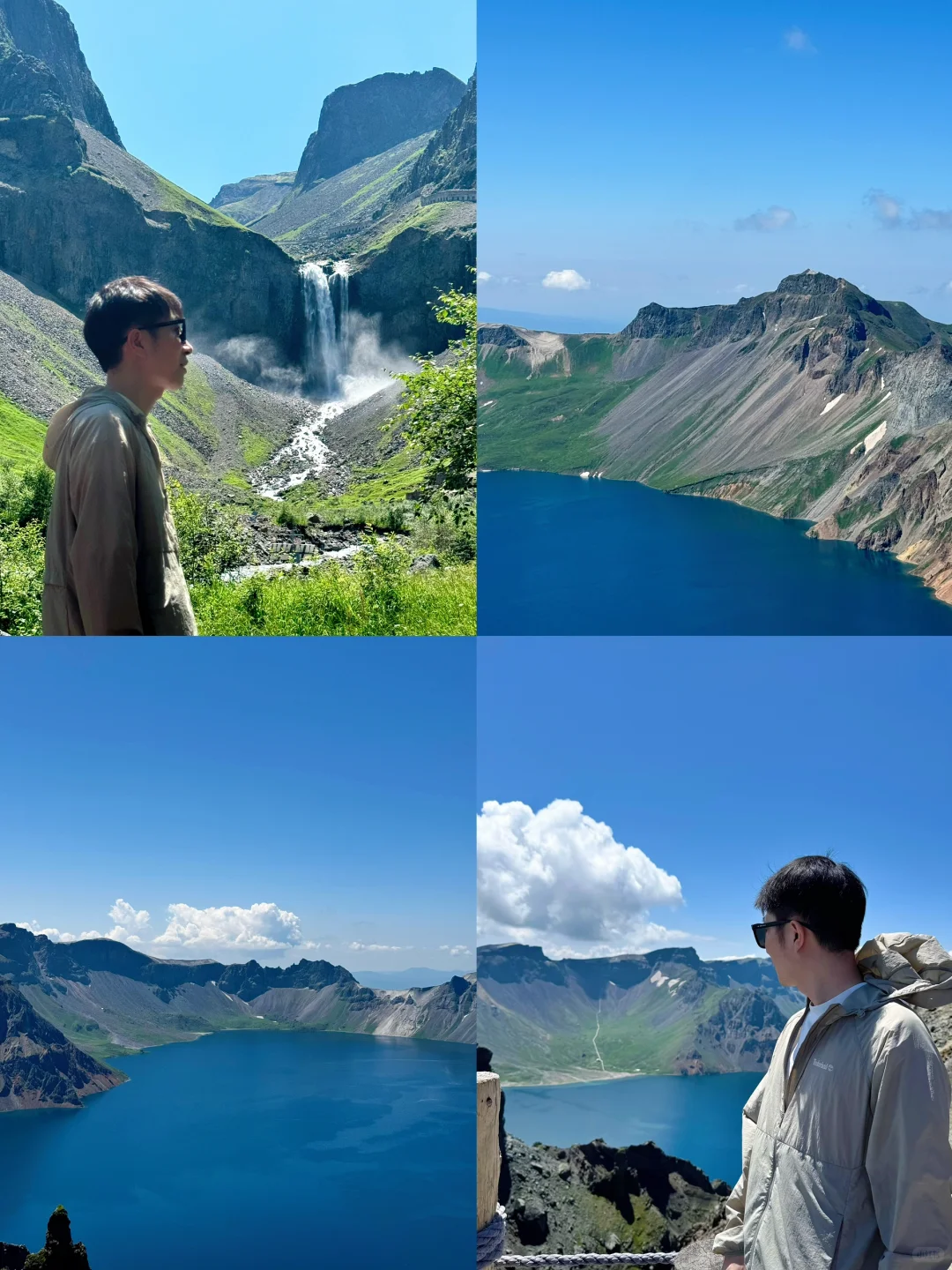 7月的长白山天池