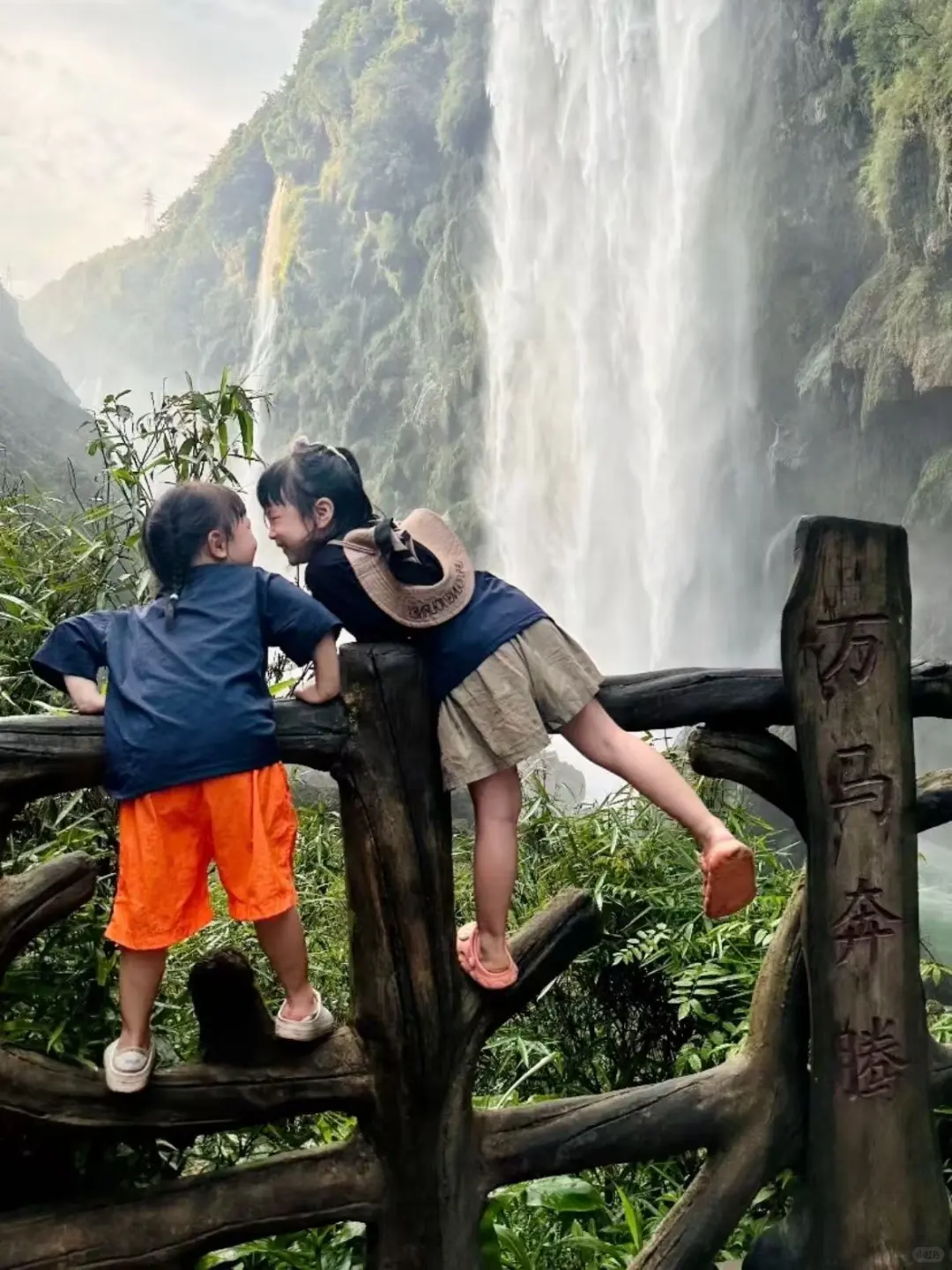 本以为桂林很适合遛娃了，直到去了贵州🤩