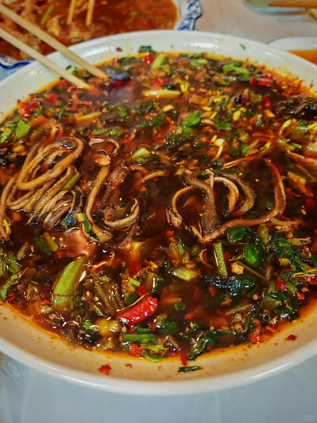 峨眉山这边的川菜馆 太治愈我这叼嘴了～