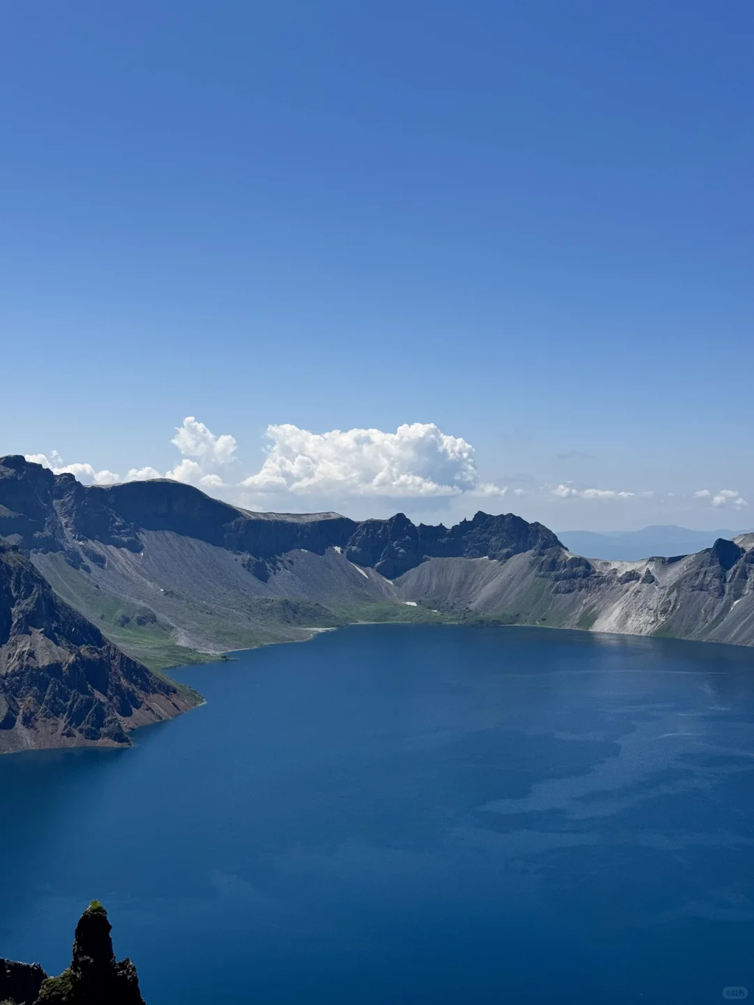 7月的长白山天池