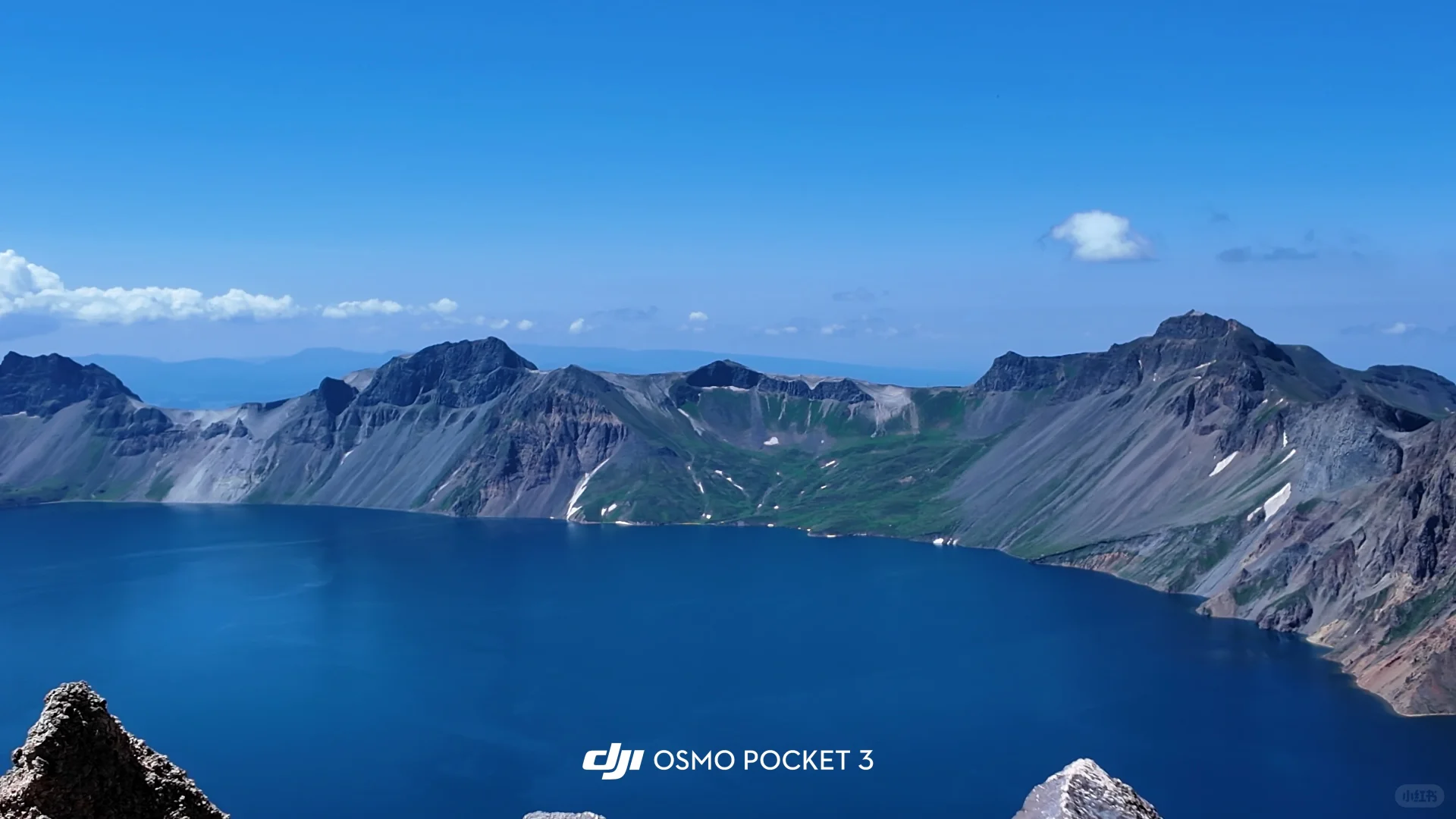 7月的长白山天池