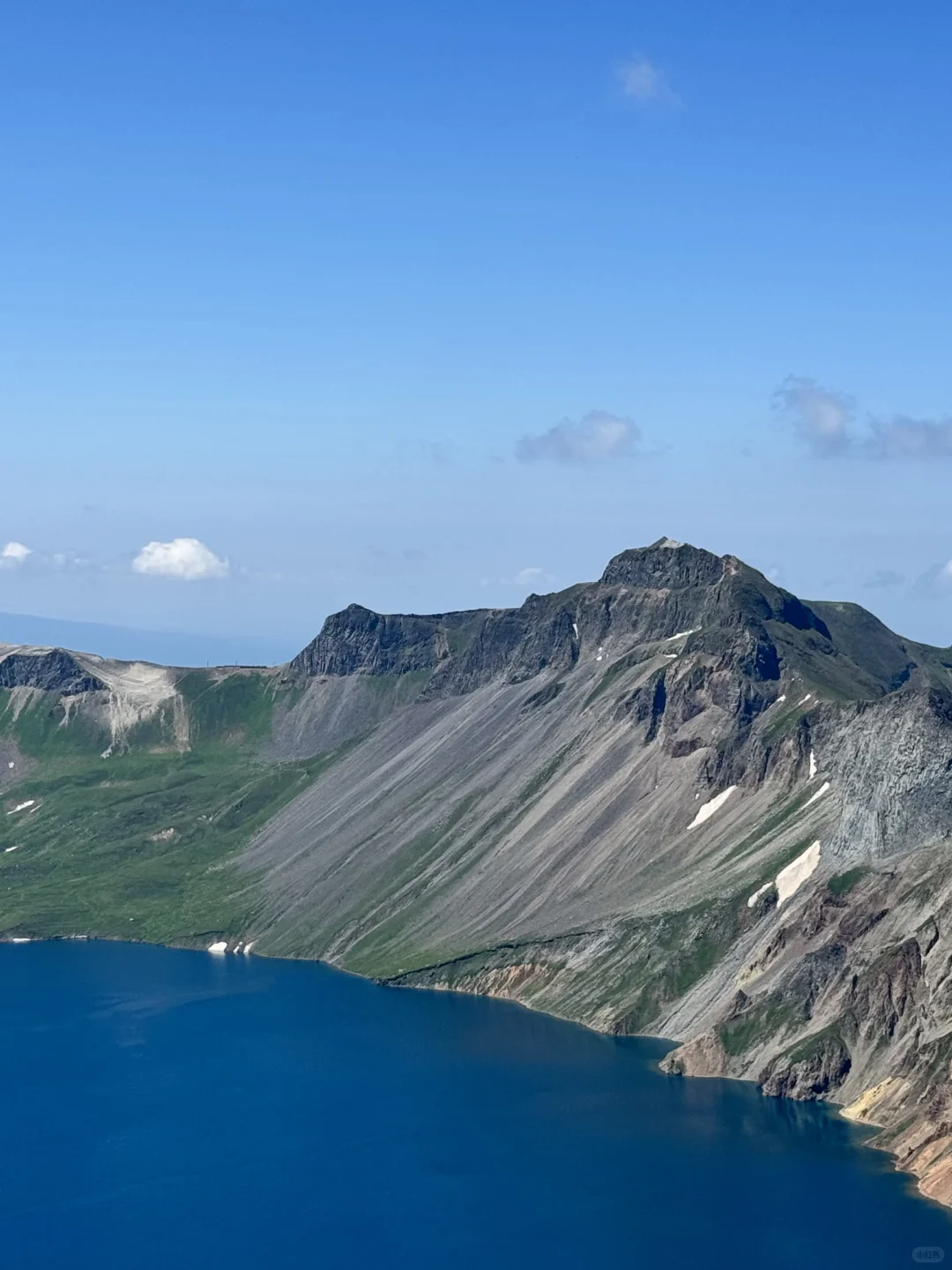 7月的长白山天池