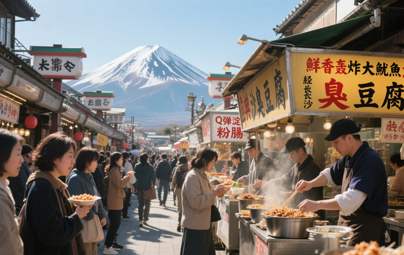 富士山旅游开发远远落后于国内
