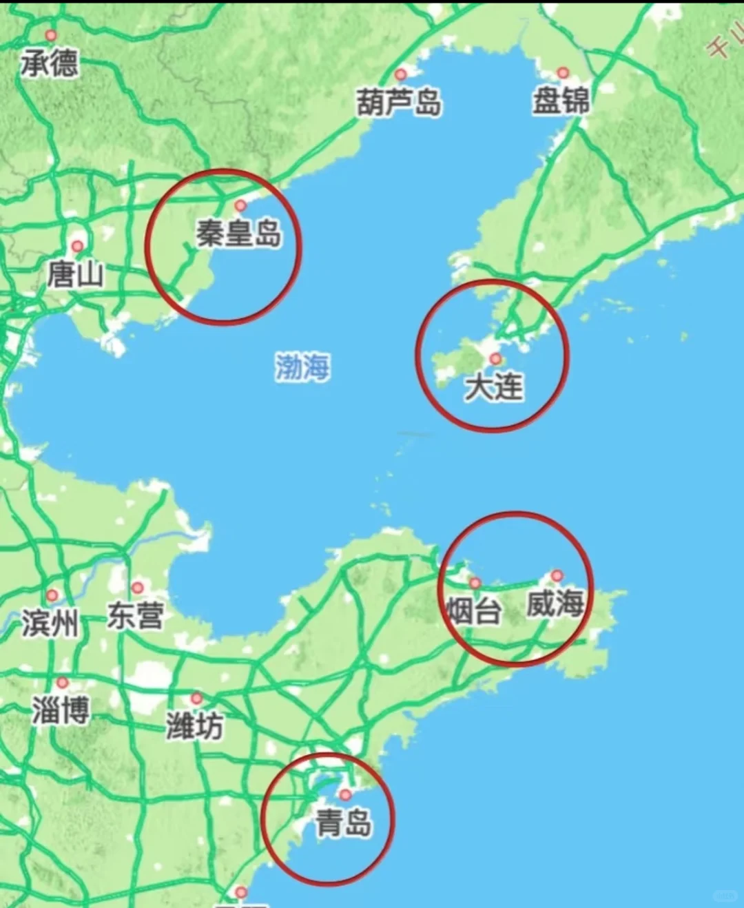 友友们 这五个海边城市怎么选!!!