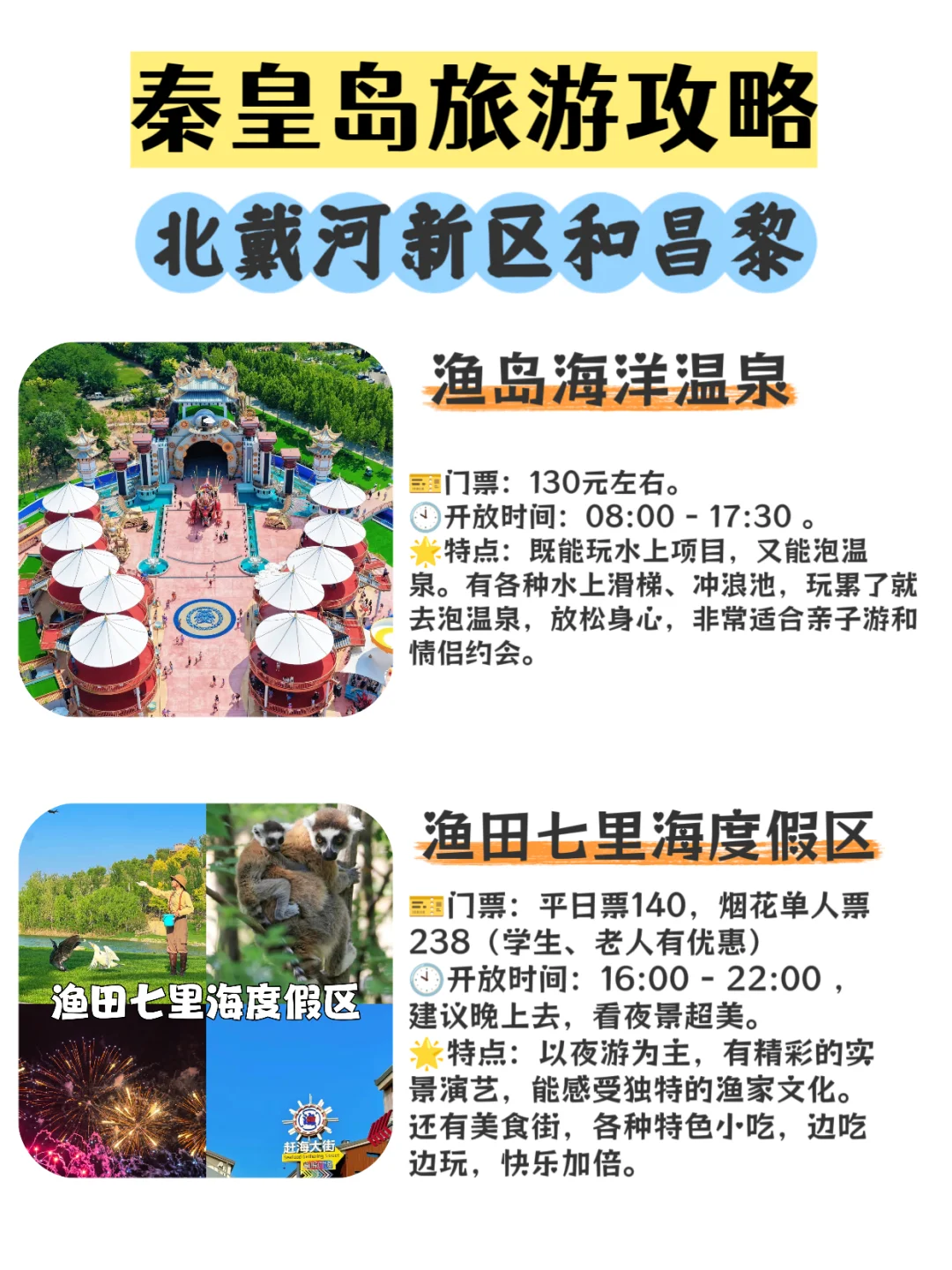 7-8月北戴河旅游 | 吐血整理10个必打卡景点