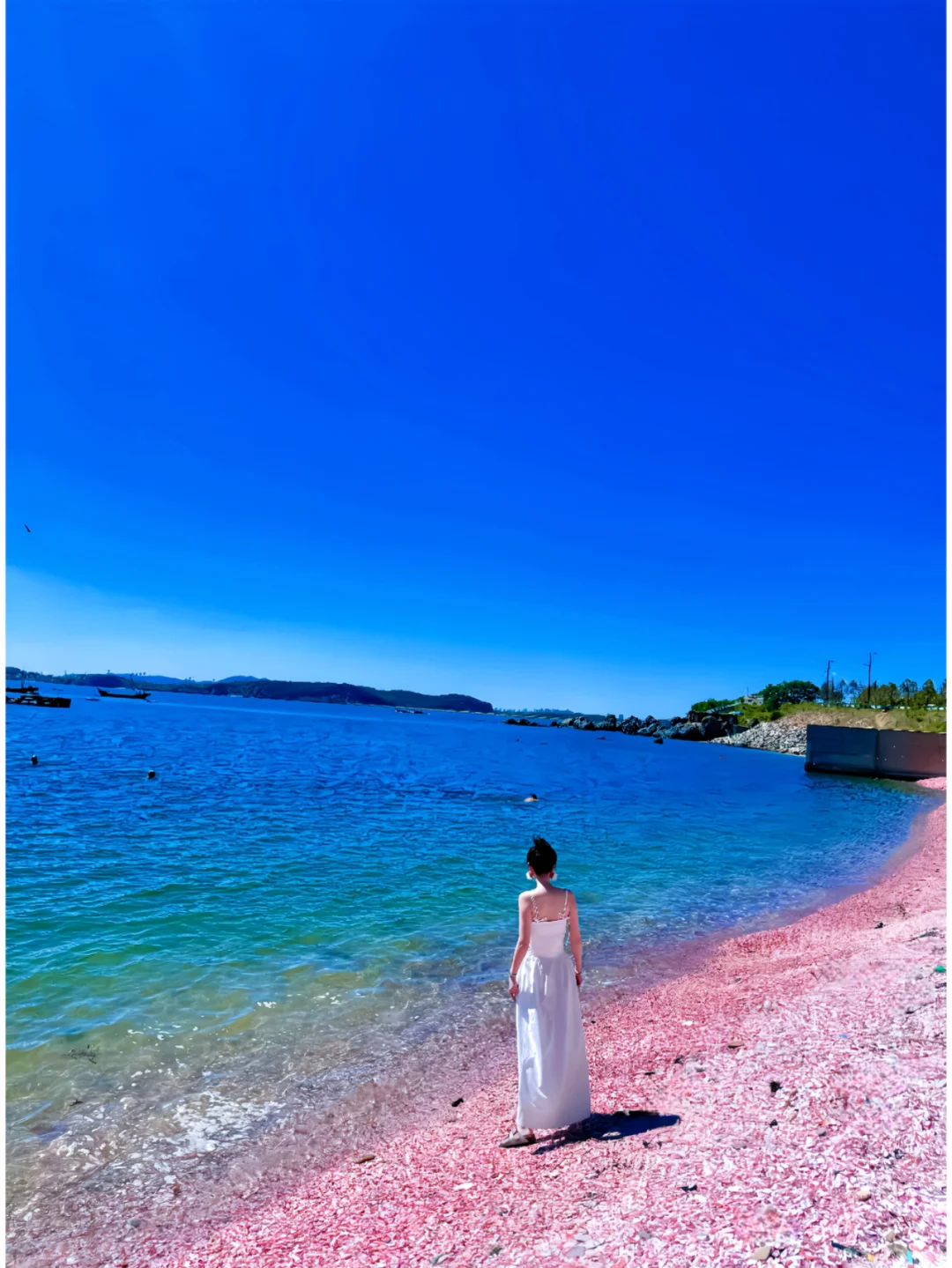 一片被忽视的粉色海滩-董家沟养殖一场～