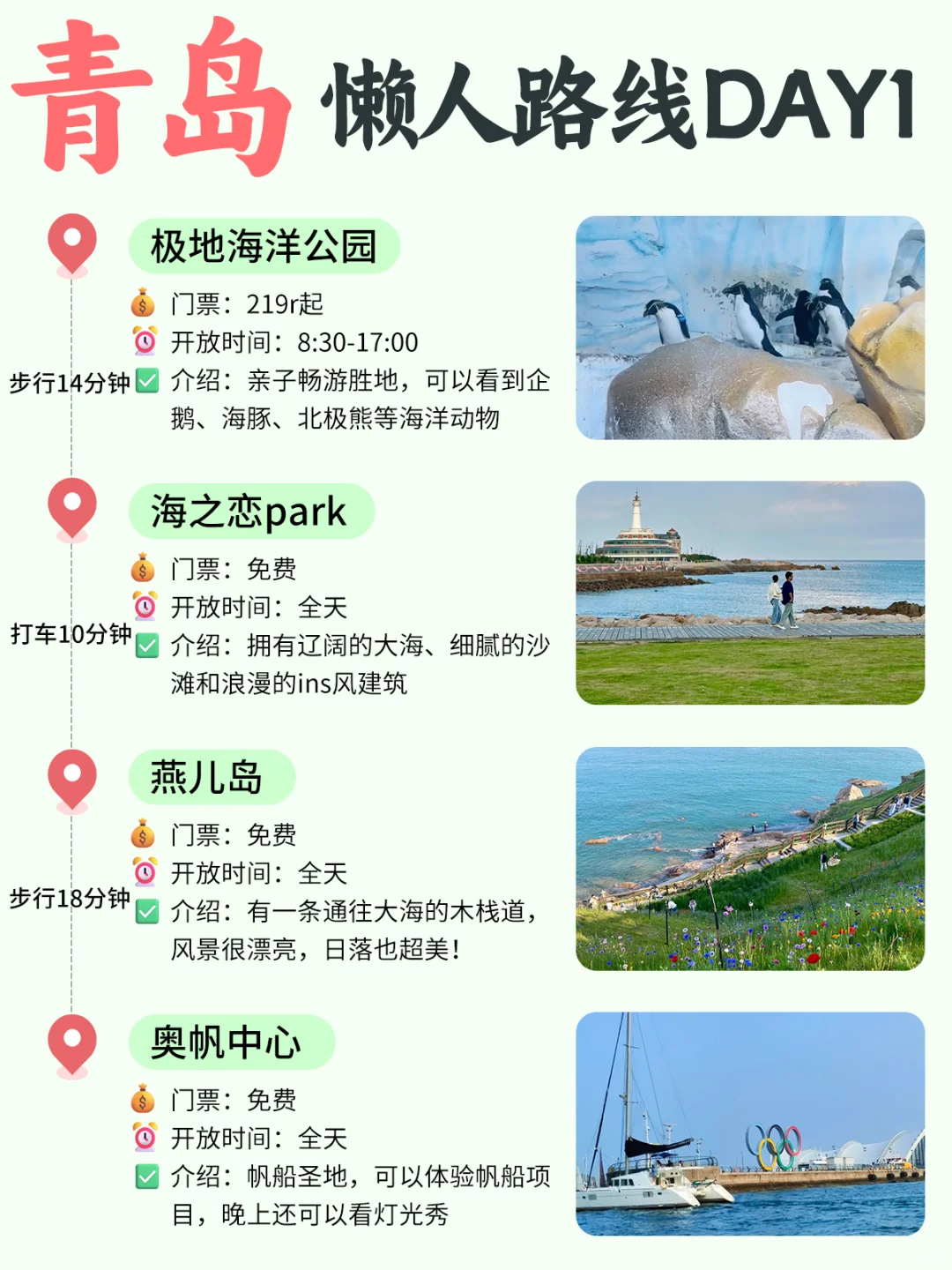 青岛旅游这样玩，美食美景一网打尽‼️