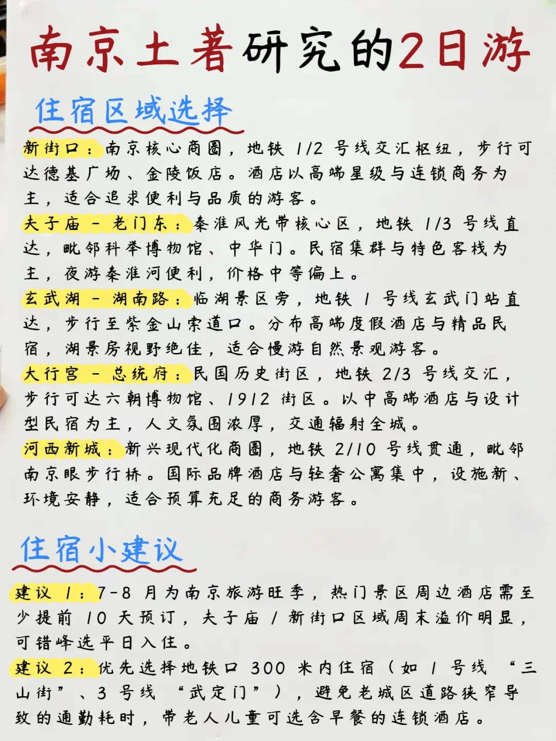 南京两日游攻略🚶‍♂超级好逛的Citywalk路线