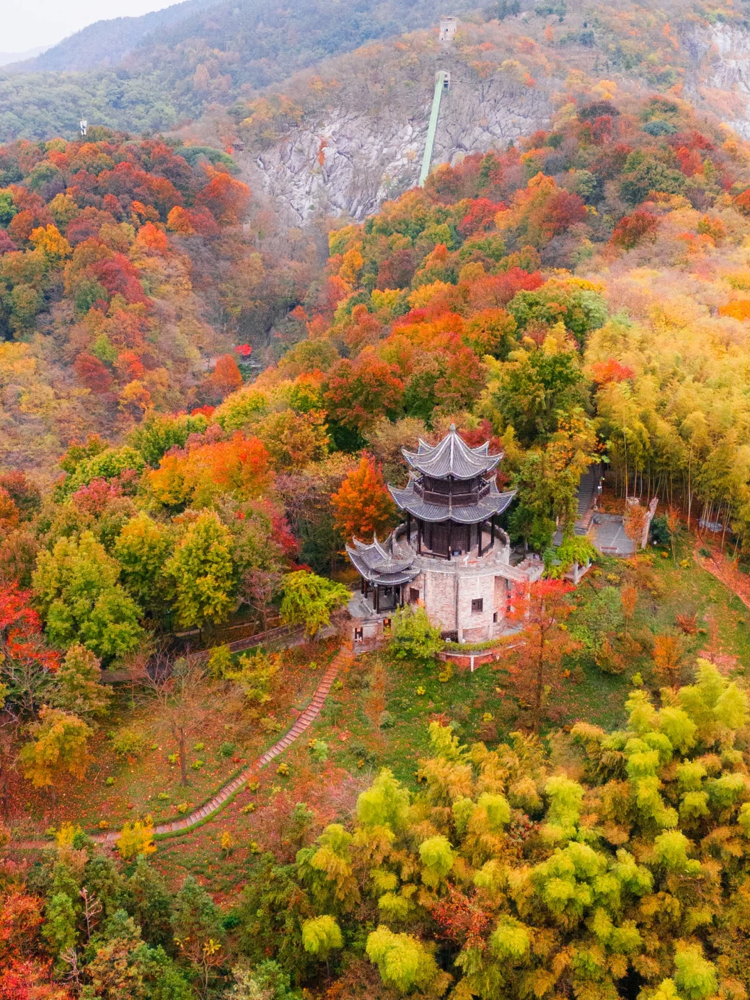 高铁直达，我找到了避世小镇里的江南秋色🍁