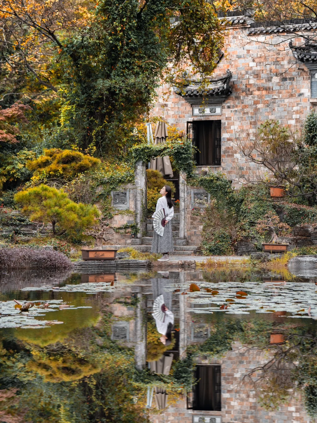高铁直达，我找到了避世小镇里的江南秋色🍁