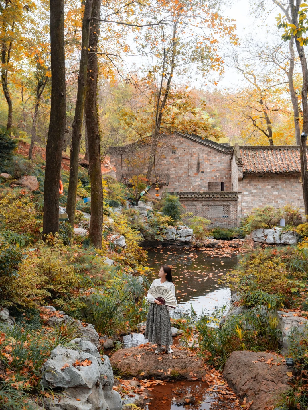 高铁直达，我找到了避世小镇里的江南秋色🍁