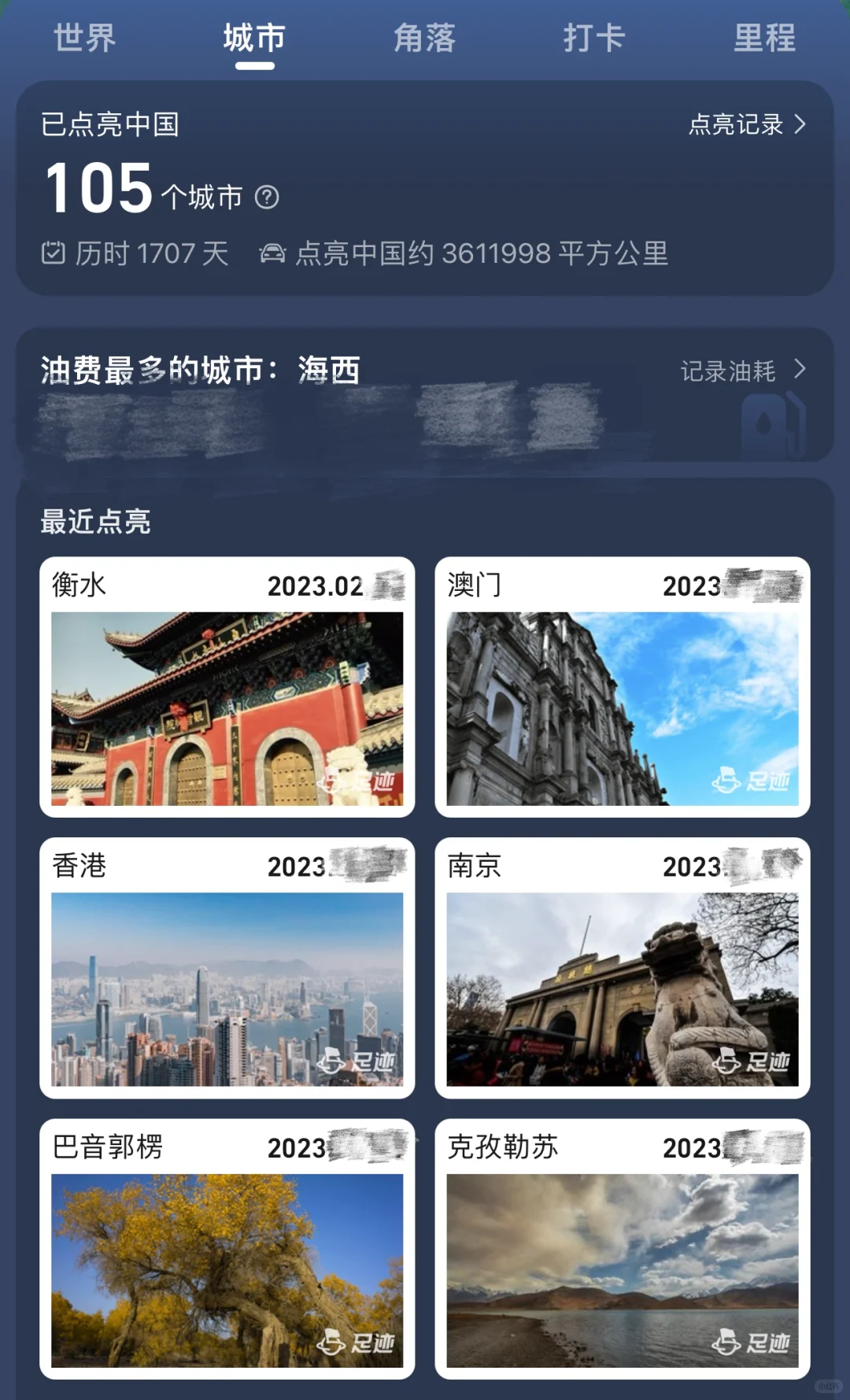 周游世界之前 我旅游过国内一百多个城市