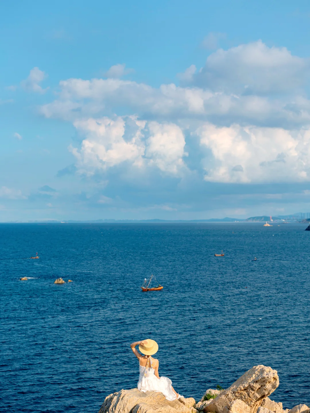 这个夏天把威海拍成了动漫里的世界❗️