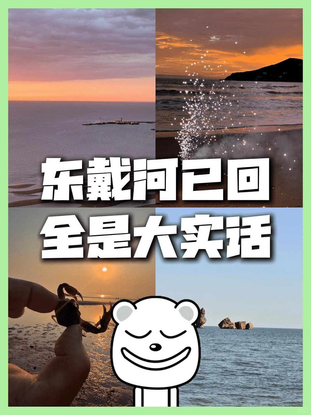 东戴河归来,句句属实