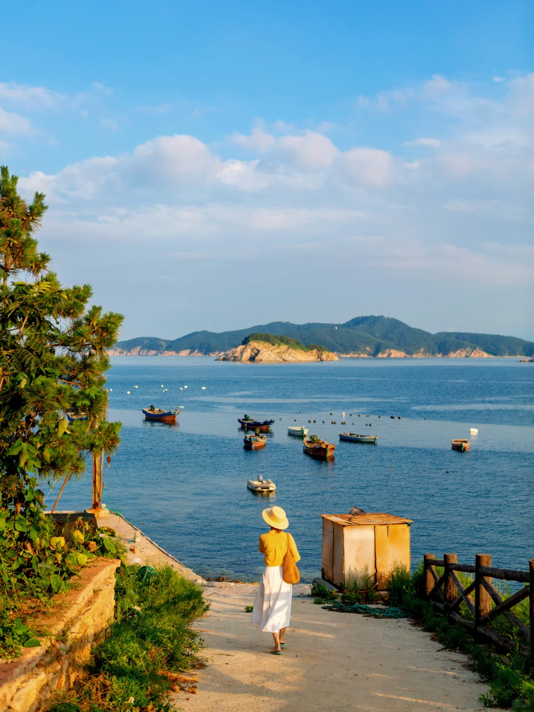 这个夏天把威海拍成了动漫里的世界❗️