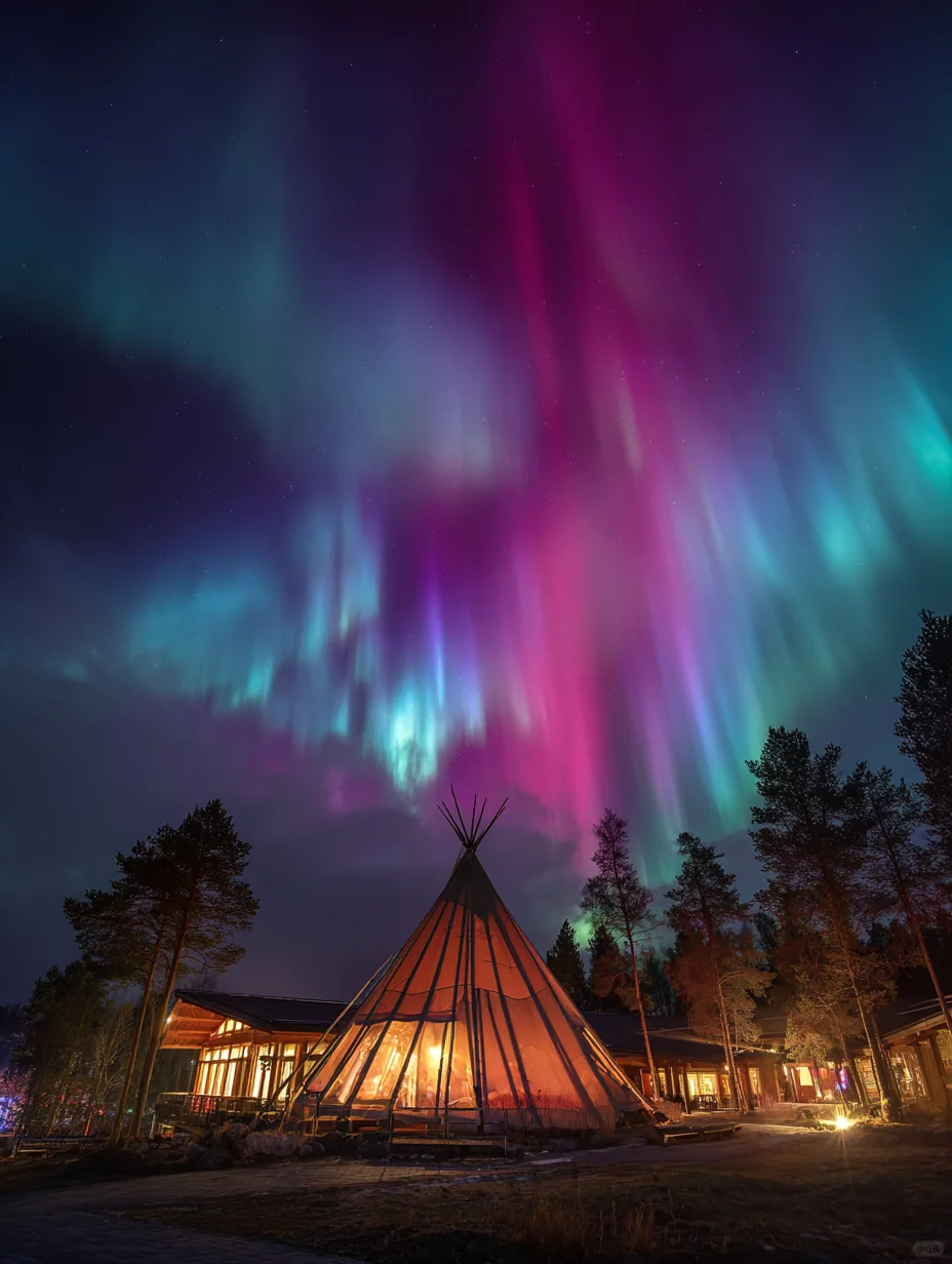 被北极光选中的夜晚，孤独才是顶级浪漫