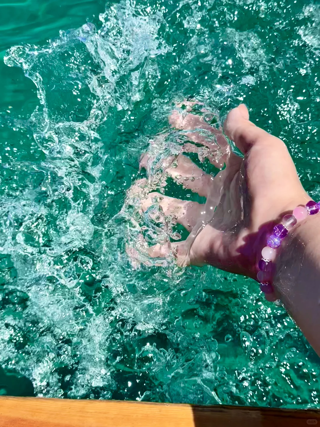 在泸沽湖看到了果冻湖🌊