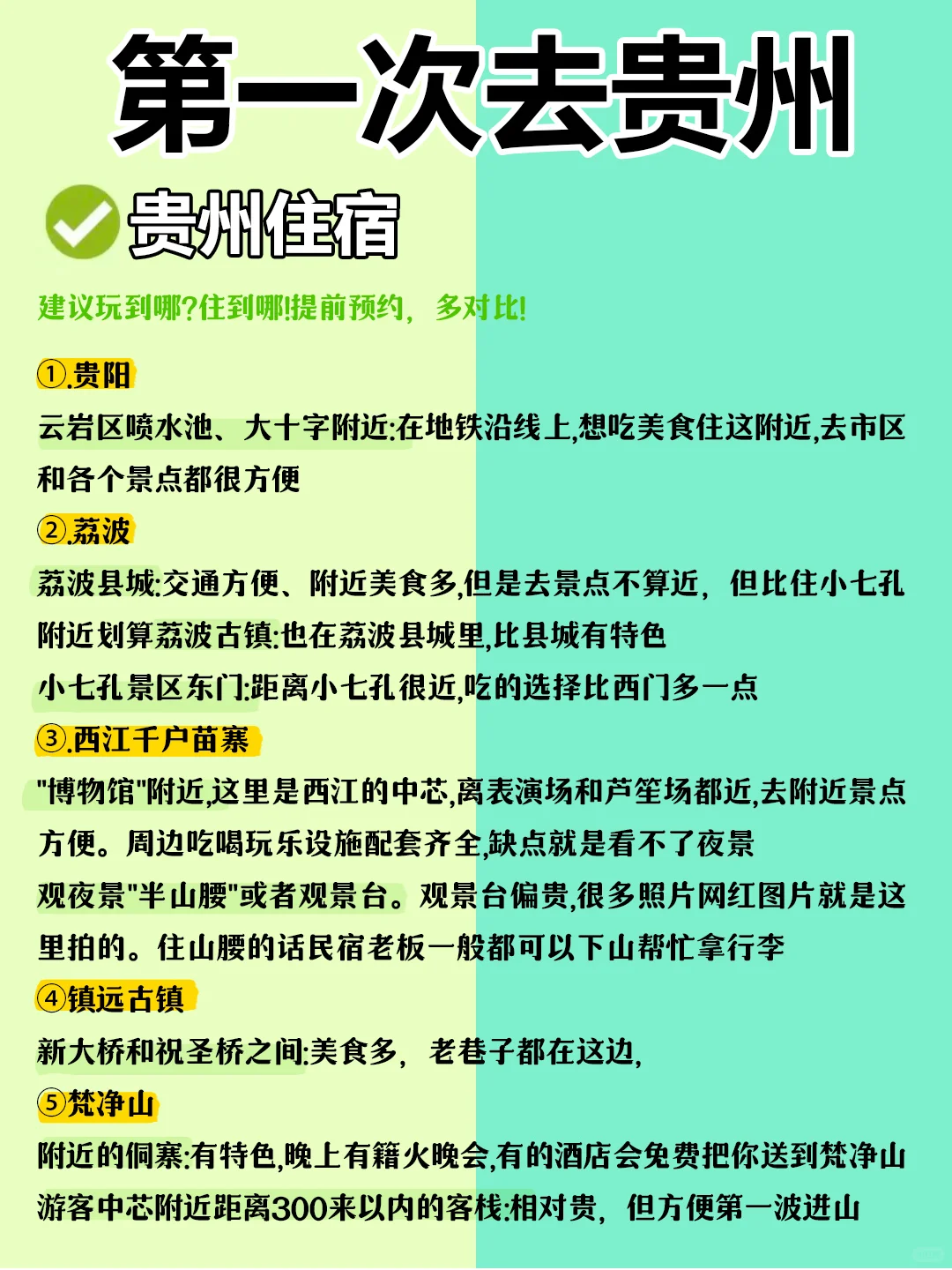 贵州最新攻略，建议去🆚不建议去