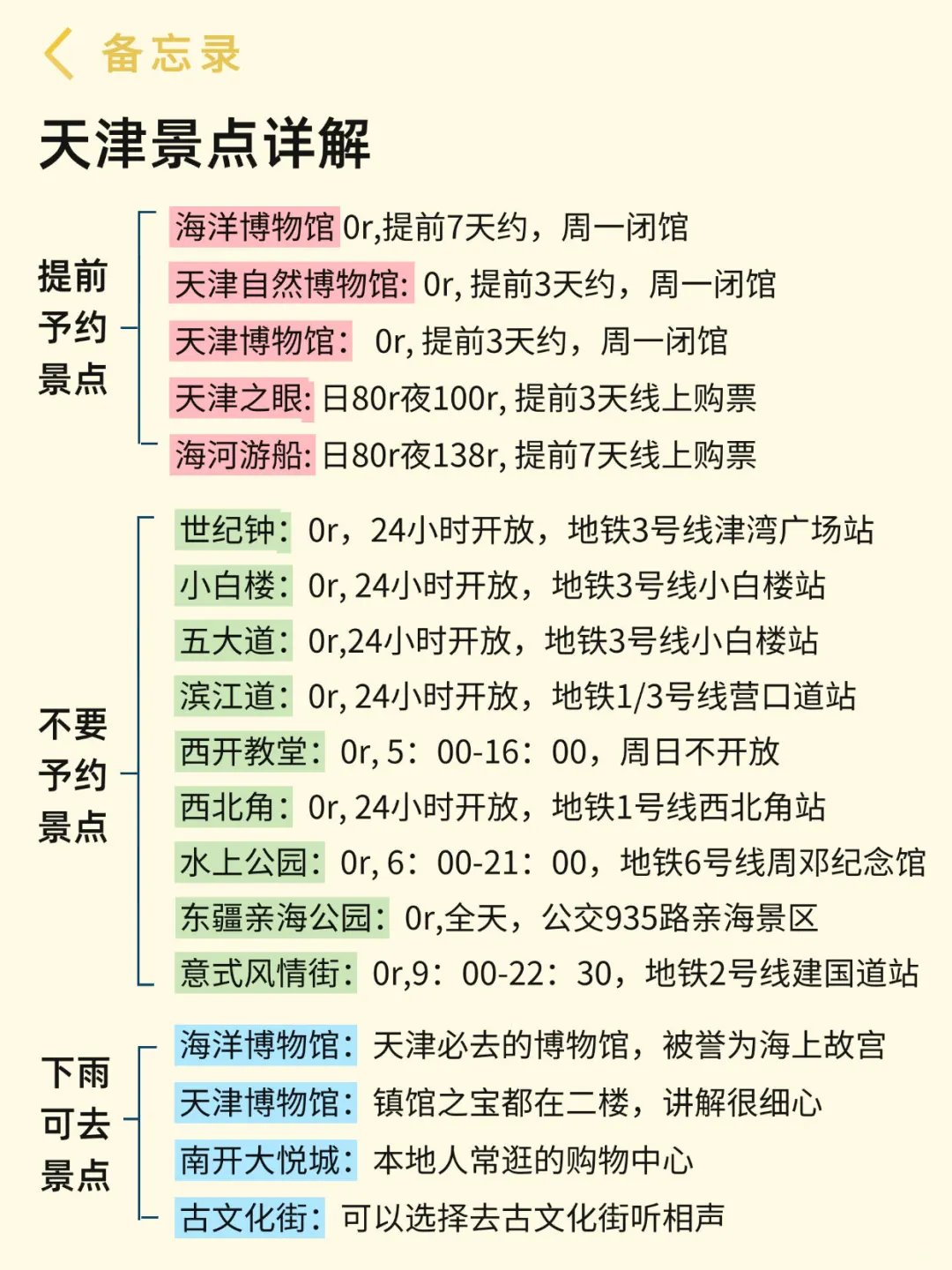 7-8月来天津不看这篇攻略‼小心被宰...