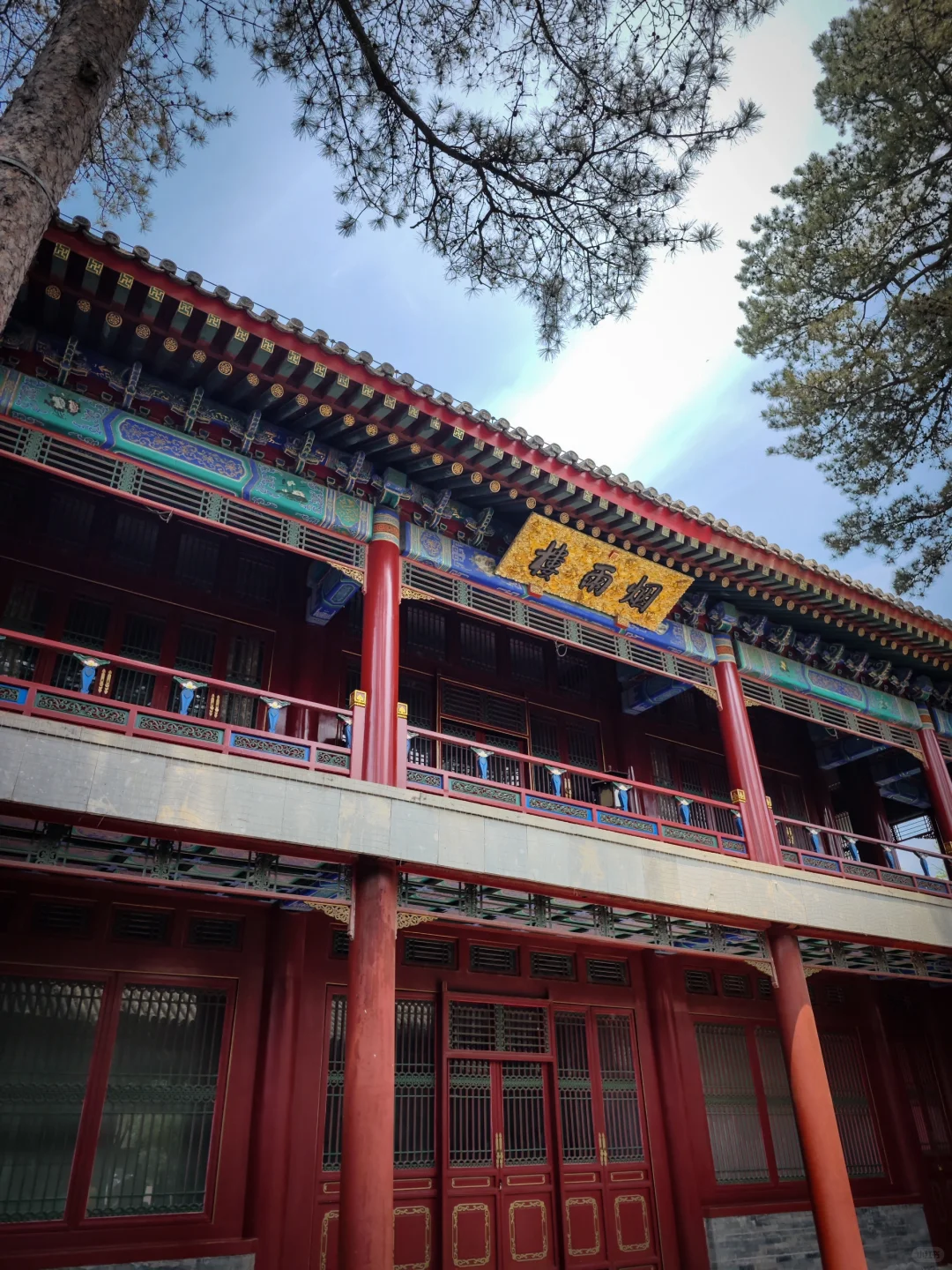 避暑山庄，澹泊敬诚楠木殿，烟波致爽烟雨楼
