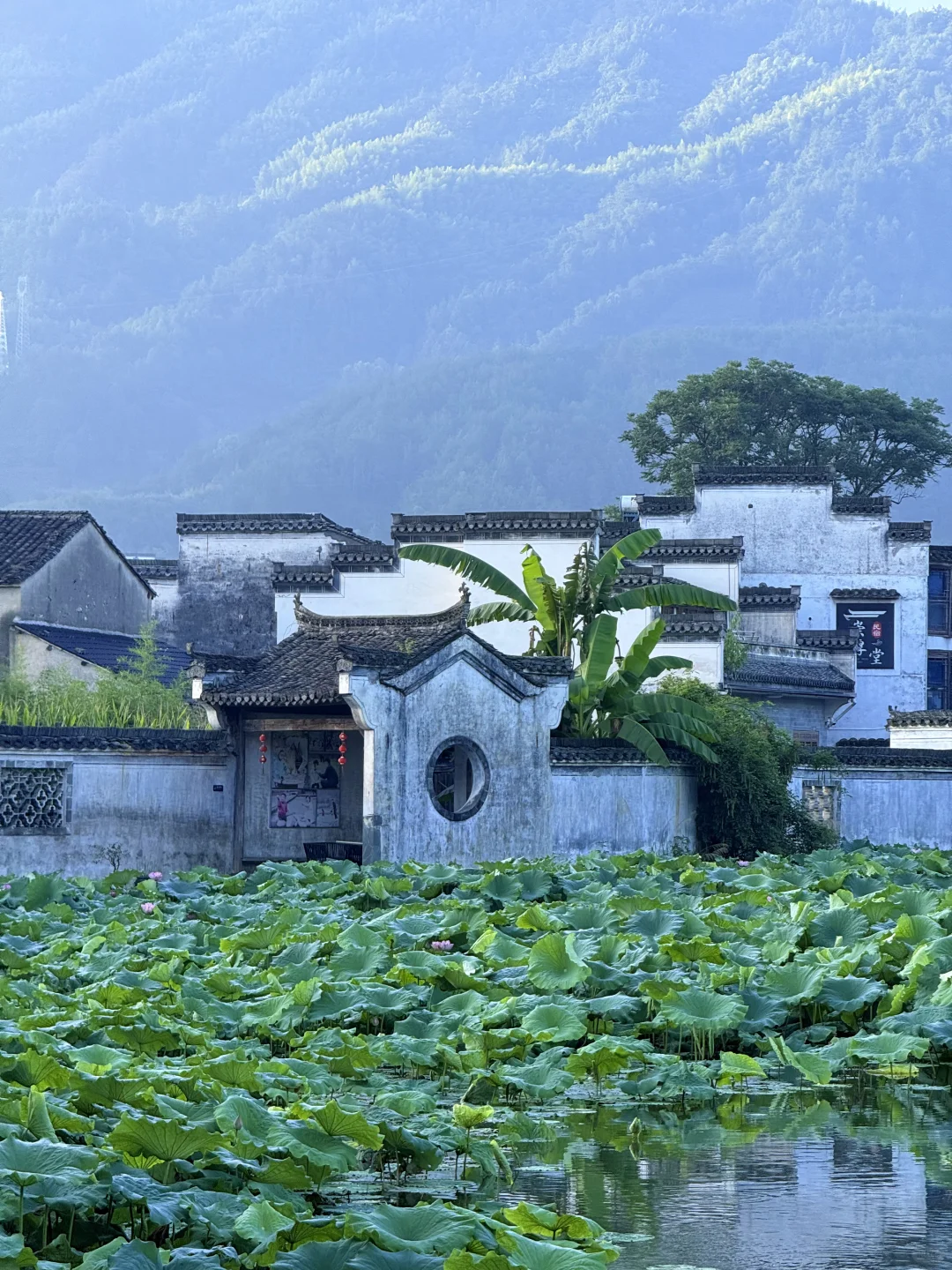 早晨的呈坎