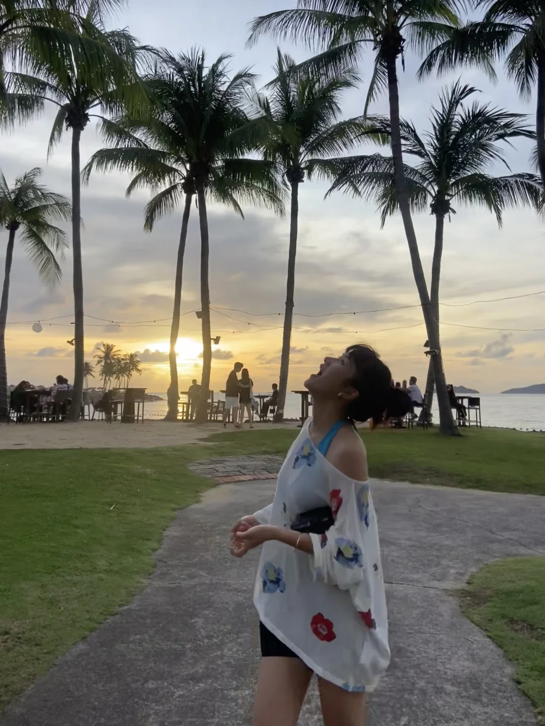800块的机票，去亚庇过夏天