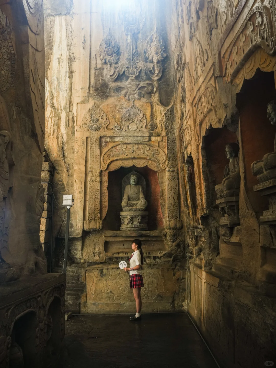 以为云冈石窟够震撼了，直到我去了趟响堂山