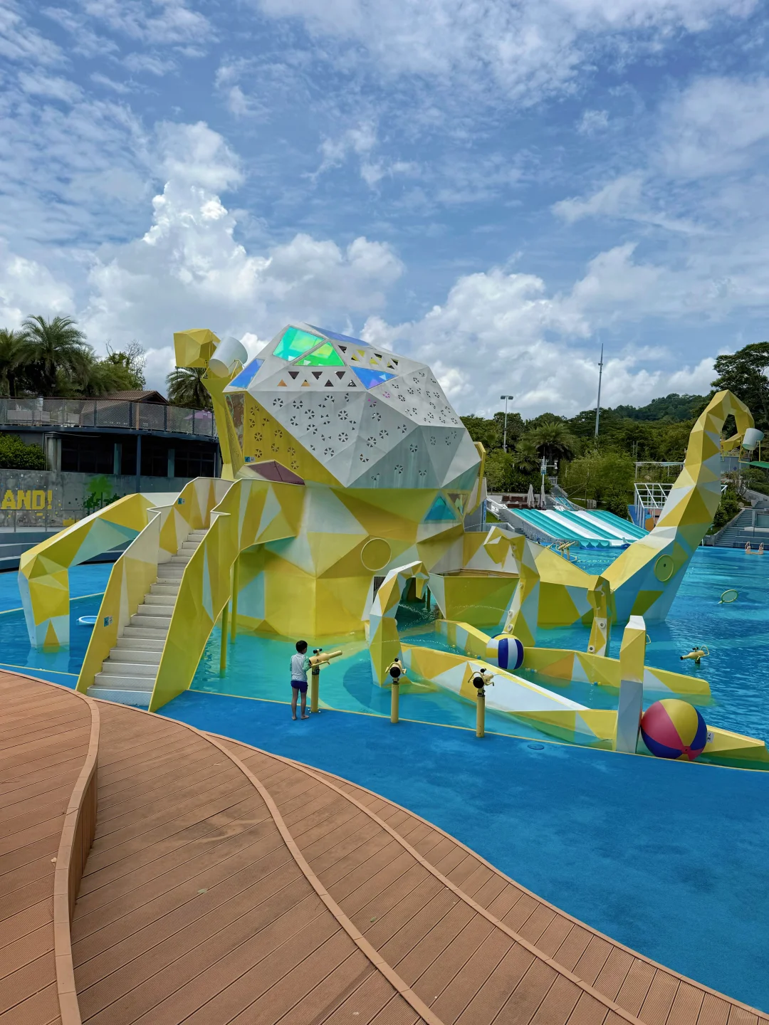 不玩水不夏天～地铁直达水上乐园太好玩啦‼️