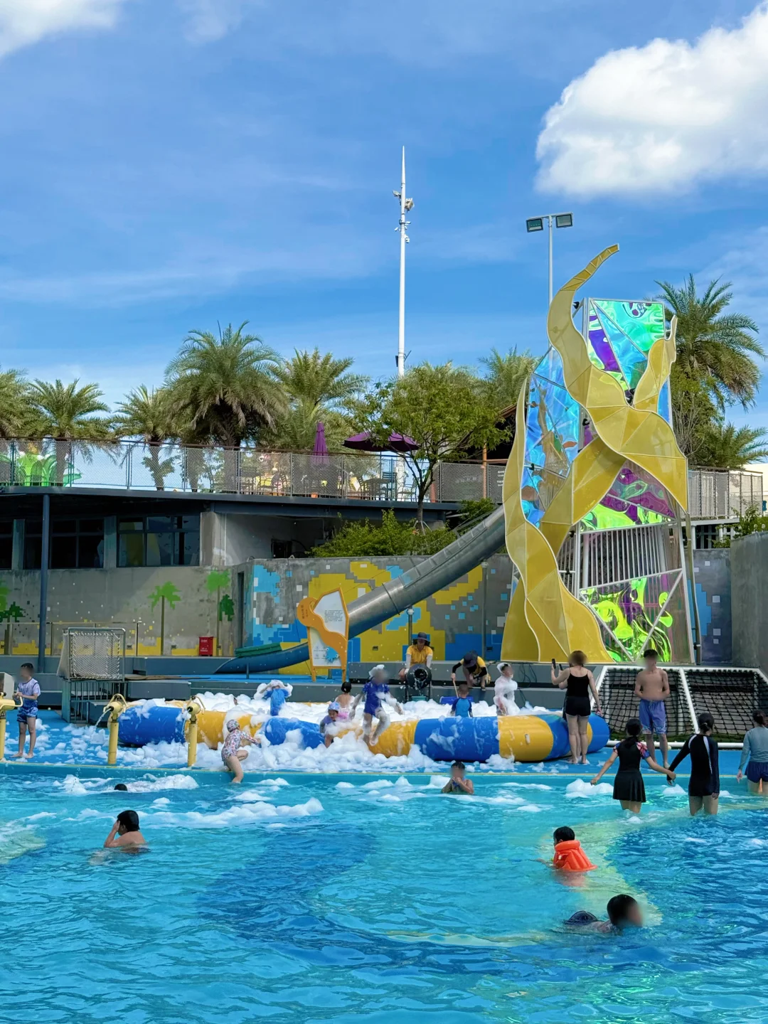 不玩水不夏天～地铁直达水上乐园太好玩啦‼️