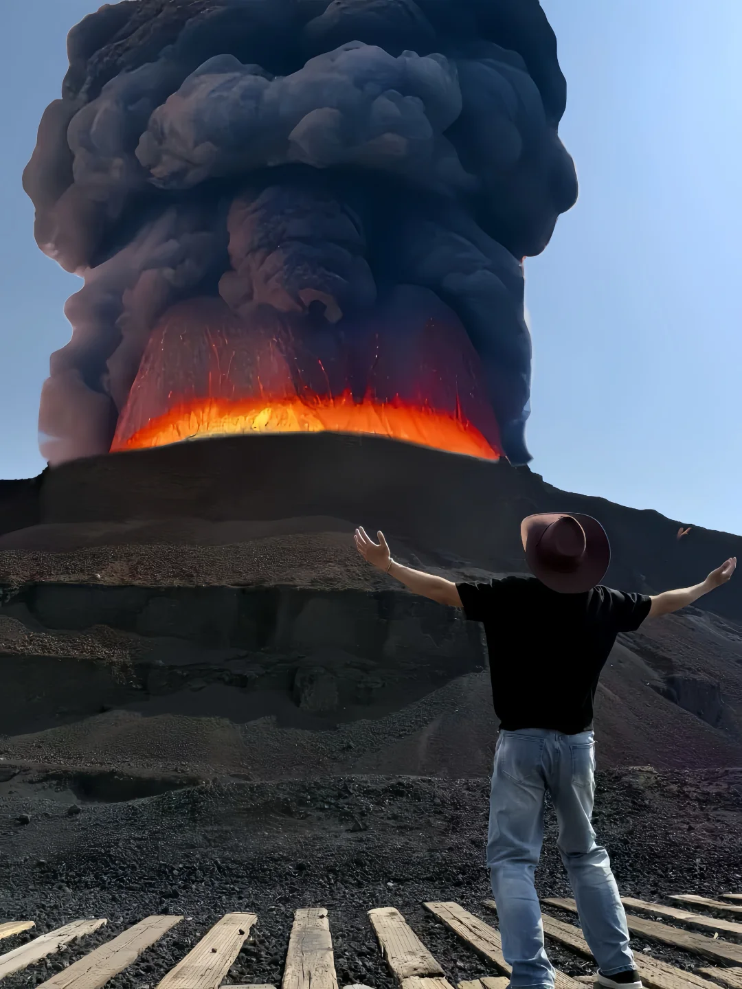 0元get冰岛同款！黑红色火山群拍出星际大片