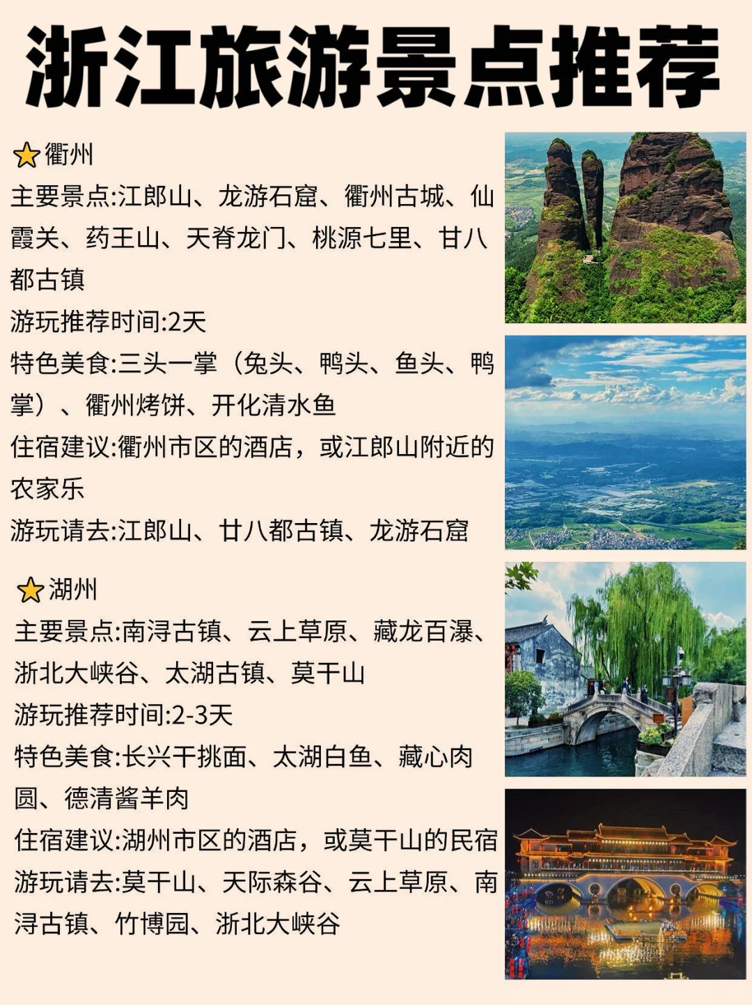浙江旅游景点地图🧳