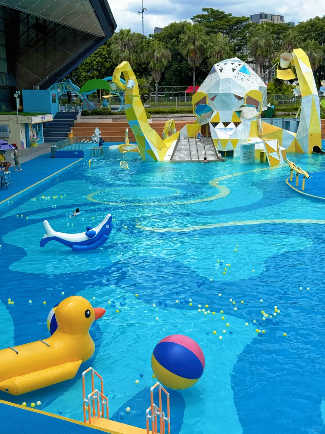不玩水不夏天～地铁直达水上乐园太好玩啦‼️