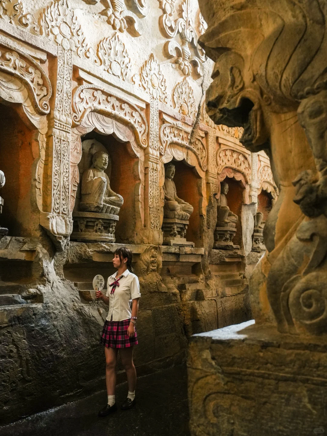 以为云冈石窟够震撼了，直到我去了趟响堂山