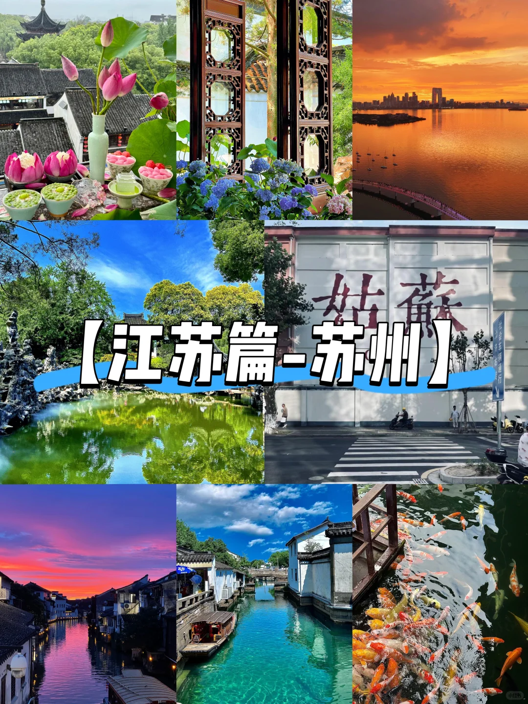 【江苏篇-苏州】“都道姑苏好，此地最江南”